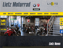Tablet Screenshot of motorrad.lietz.at